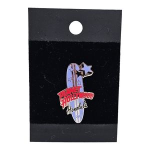 Honolulu Planet Hollywood Trading Pin Restaurant Chain Hawaii Surfboard Rare NEW